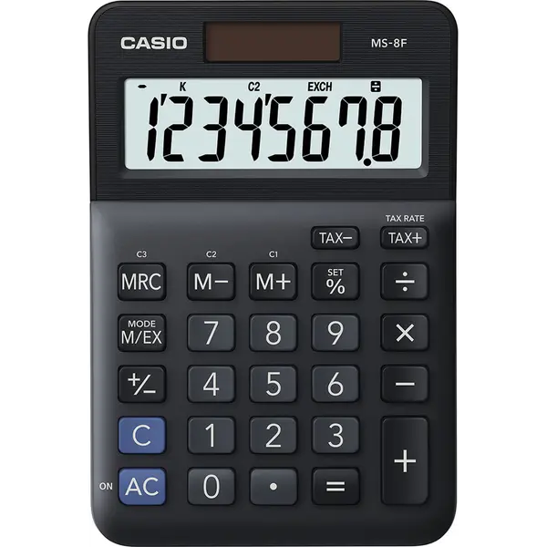 241353-EC Kalkulator CASIO MS-8 F (porez - konverzija) bls P10/40