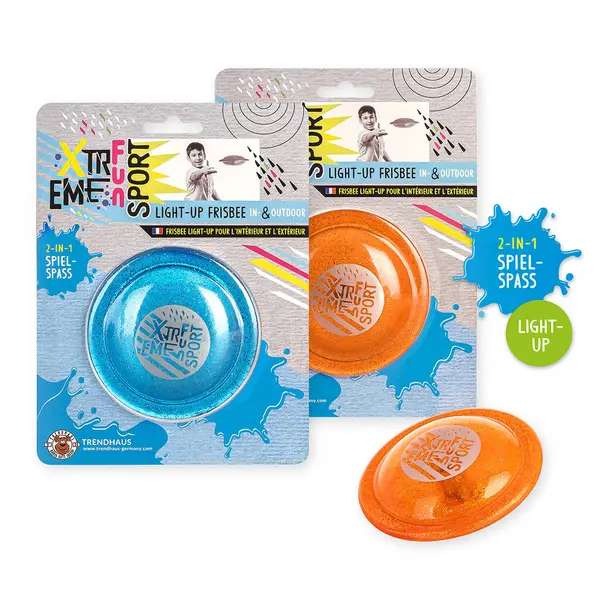 241668-EC Frizbi svijetleći XTREME za unutra i na otvorenom P10/40 NETTO