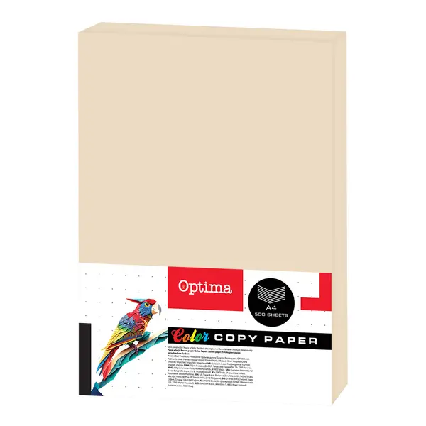 242663-EC Papir fotok.OPTIMA A4 pastel IVORY 80gr. 500/1 PC100 P5