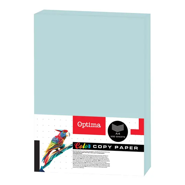 242666-EC Papir fotok.OPTIMA A4 pastel BLUE 80gr. 500/1 PC104 P5