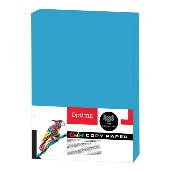 242674-EC Papir fotok.OPTIMA A4 intenziv TURQUOISE 80gr. 500/1 DC205 P5