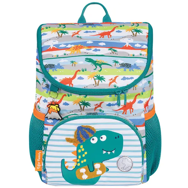 242911-EC Ruksak vrtićki TIGER FAMILY Little Travelers Rex Buddy P12 NETTO