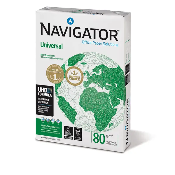242989-EC Papir fotok. NAVIGATOR A3 Universal 80gr. FSC 500/1 P5/120