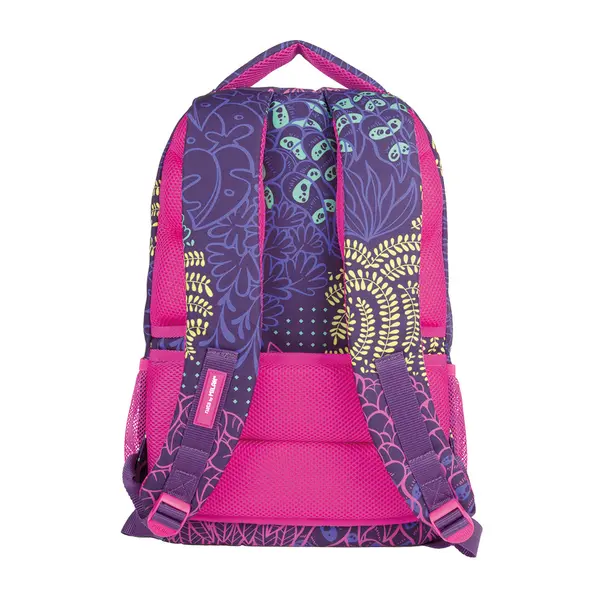 244640-EC Ruksak MILAN Fireflies 2 zipa 21lit 624601FI P5 lila