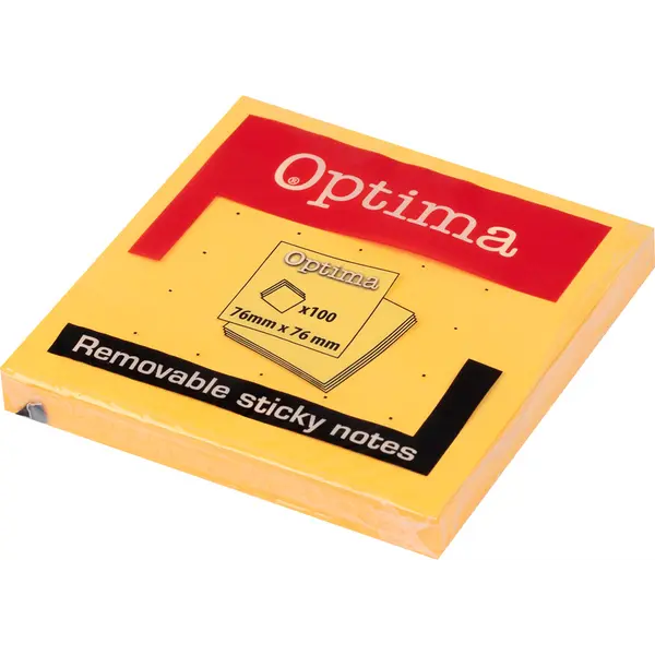 244755-EC Blok samoljepivi 76x76 neon narančasti OPTIMA 100L P12/216