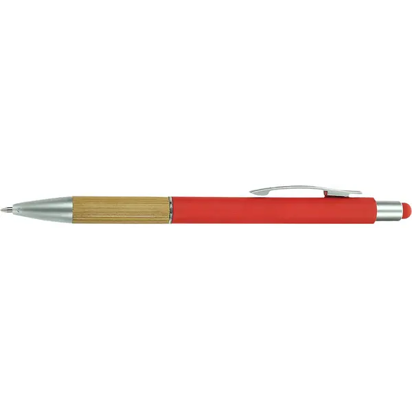 244770-EC Ol.kem.Talin Bamboo metalna, touch screen vrh, crvena P50/500