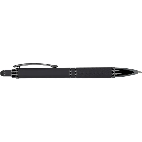 244782-EC Ol.kem.Praga Rubber metalna, touch screen vrh, saten crna P50/500