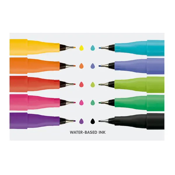 245305-EC Flomaster fineliner MILAN 0,4 SWAY set 10 boja  P50/100