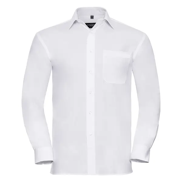 245422-EC Košulja Russel 936M Poplin muška dugi rukav bijela 2XL