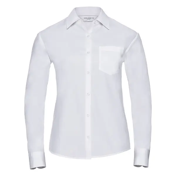 245426-EC Košulja Russel 936F Poplin ženska DR bijela S