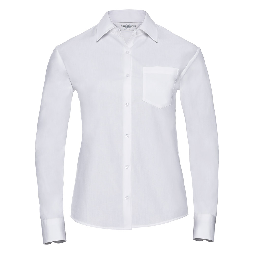245429-EC Košulja Russel 936F Poplin ženska DR bijela XL