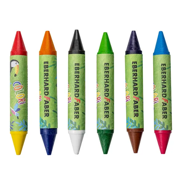 246299-EC Boje voštane 6/1 dvostrane EBERHARD FABER Colori P6/48
