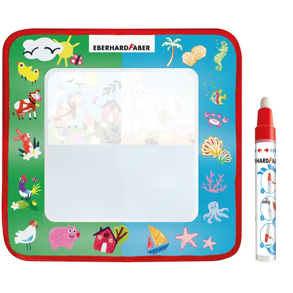 246303-EC Bojanka za bojenje vodom + aqua olovka EBERHARD FABER s motivima P3/24
