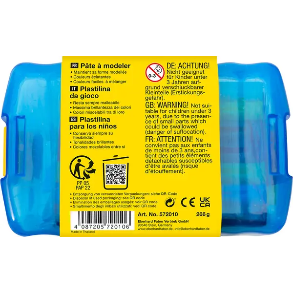 246305-EC Plastelin EBERHARD FABER Winner 14/1, 7 boja + alat za modeliranje P6/24
