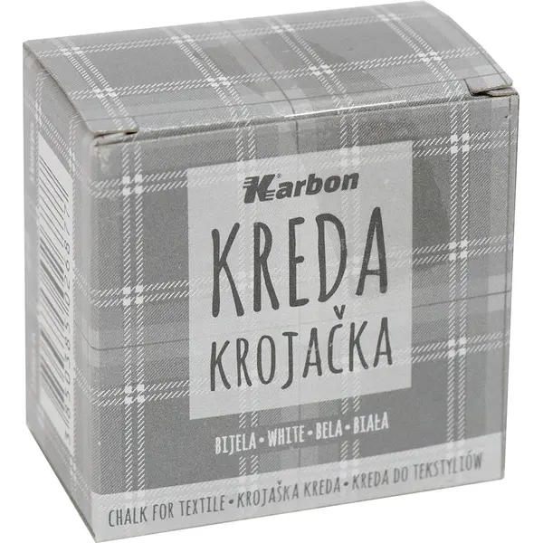 234065-EC Kreda krojačka bijela KARBON kutija 5 kom P1/10/130-nova