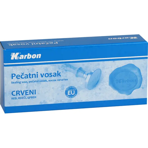 237870-EC Vosak pečatni crveni S-10 za toplo pečaćenje  Karbon 10/1 P50