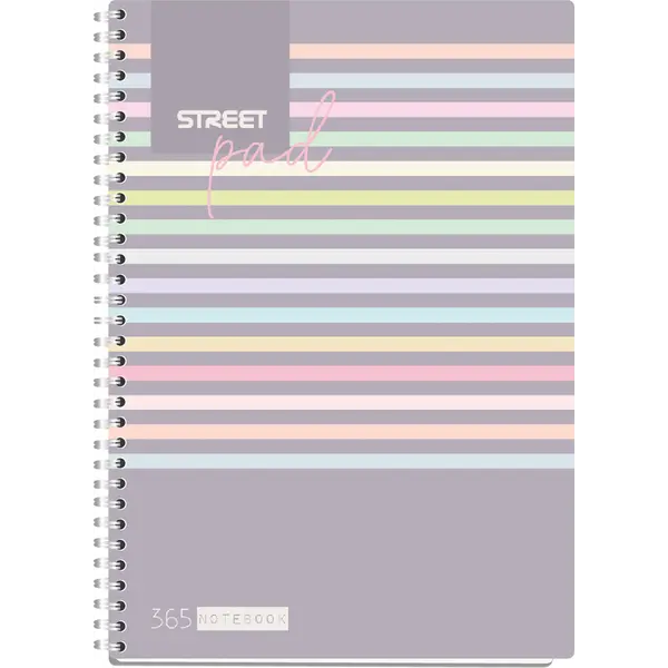 239013-EC Blok kolegij A4/D STREET PAD STRIPES 100L 67149 P15