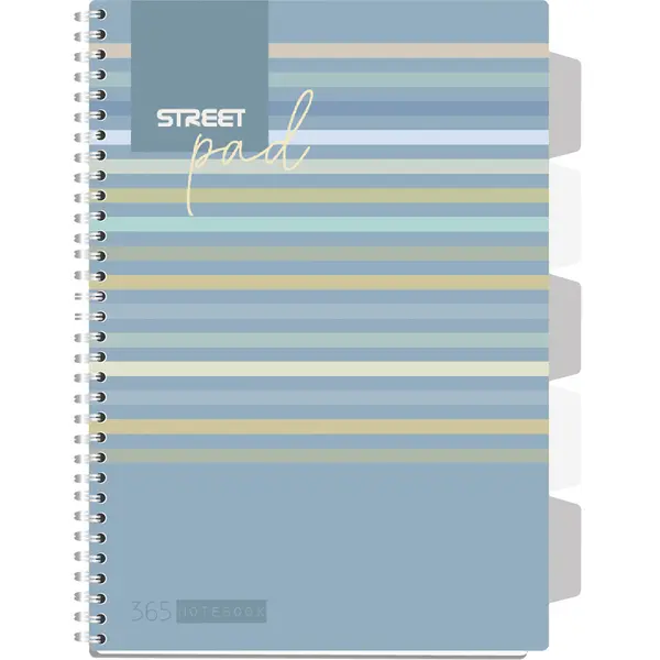 239017-EC Blok kolegij A4/D STREET PAD LINES 100L sa pregradama 67137 P15