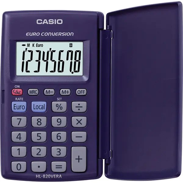 241666-EC Kalkulator CASIO HL-820 VERA KARTON PAK. bls P10/100