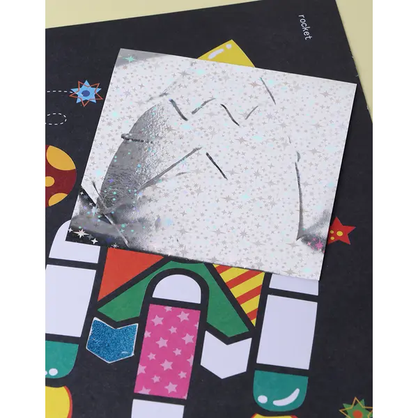 243773-EC Kreativni set Folija Art Karbon B5, 6 listova, bls P50