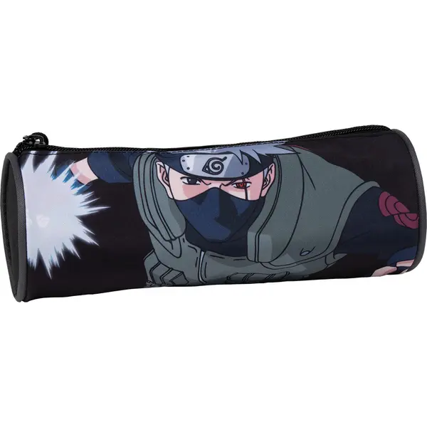 245639-EC Pernica vrećica okrugla NARUTO crna 22x8x8cm P6/48