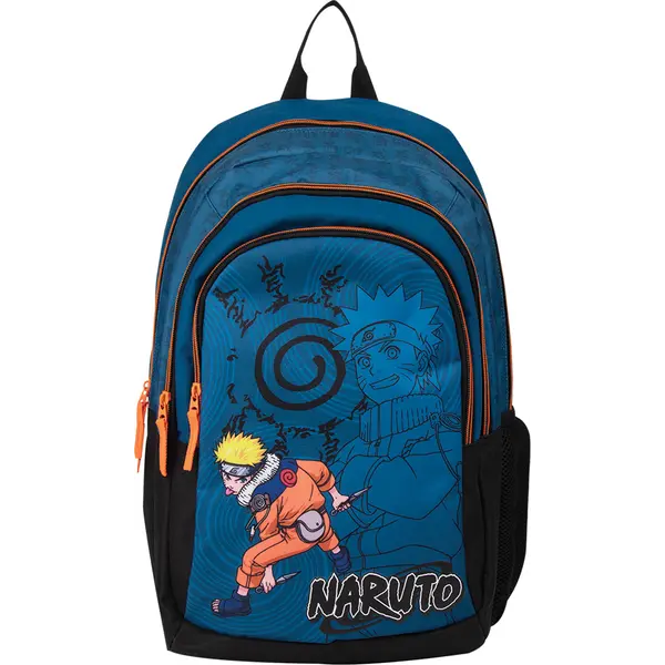 245640-EC Ruksak NARUTO plavi 3 zipa 32x44x20 cm P6