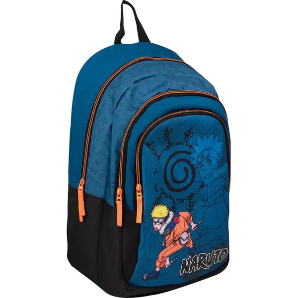 245640-EC Ruksak NARUTO plavi 3 zipa 32x44x20 cm P6