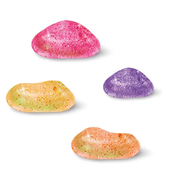 246428-EC Slime ljigavac sa šljokicama u 4 boje HAPPY FLOWERS 35g P16/128