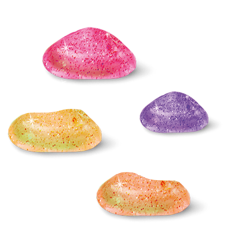 246428-EC Slime ljigavac sa šljokicama u 4 boje HAPPY FLOWERS 35g P16/128