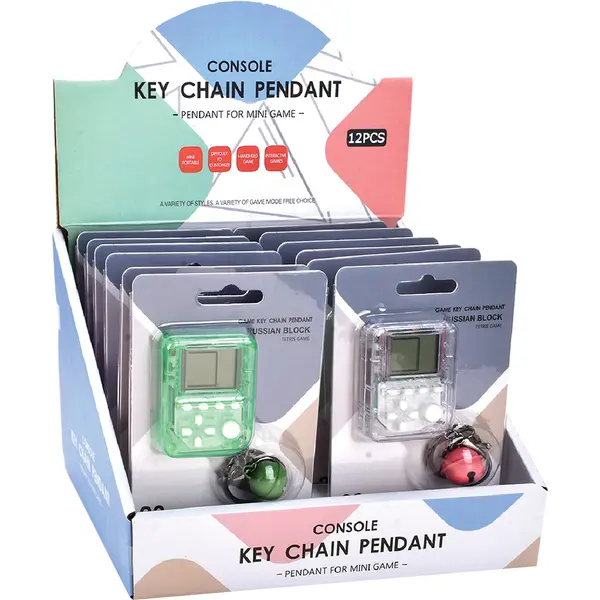 246442-EC Privjesak mini blok konzola s igrama, 23 igre HKTEC sort P12/216