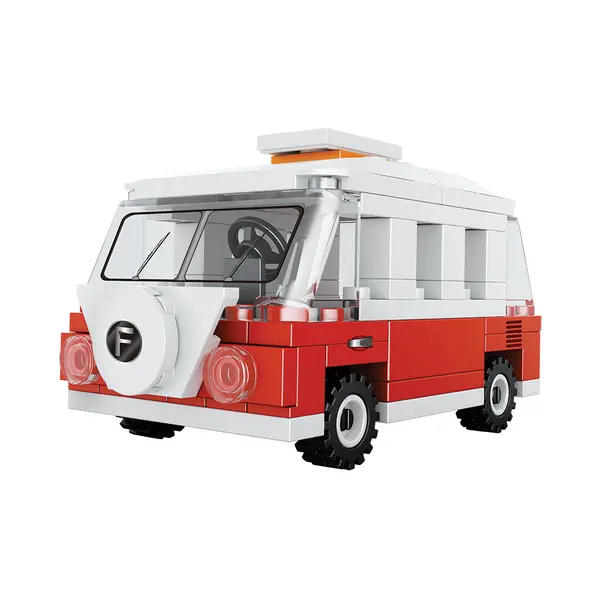 246449-EC Igra mini kockice auti Pull back P12/96