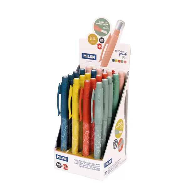 246492-EC Ol.teh. 0,5 HB+gumica MILAN LAVA sort P20/360