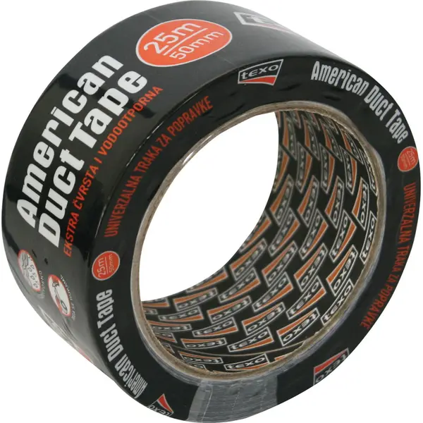 219488-EC Selotejp DuctTape 50/25 crni 260-25C P1/24