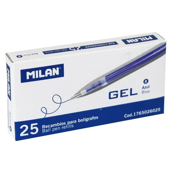 221767-EC Uložak za Gel pen MILAN plavi 0,7 P25 NETTO