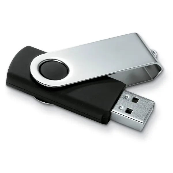 226823-EC Memori stick USB 8GB Twister crni, kartonska kutijica P1/100