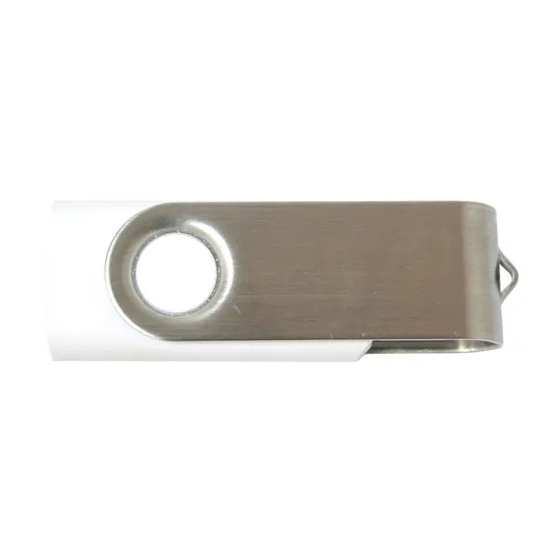 229719-EC Memori stick USB 8GB Twister bijeli, kartonska kutijica P1/100
