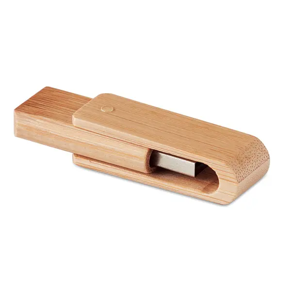 239169-EC Memori stick USB 16GB Bamboo natural, kart. kutijica P100