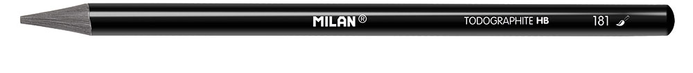 241051-EC Set crtaći  MILAN Todographite met.kut: ol.graf.HB 4B 8B+kist+gum+šilljiloP12/48