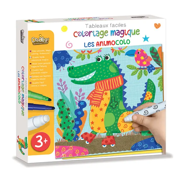244518-EC Kreativni set čarobne boje CREALIGN Životinje džungle P5