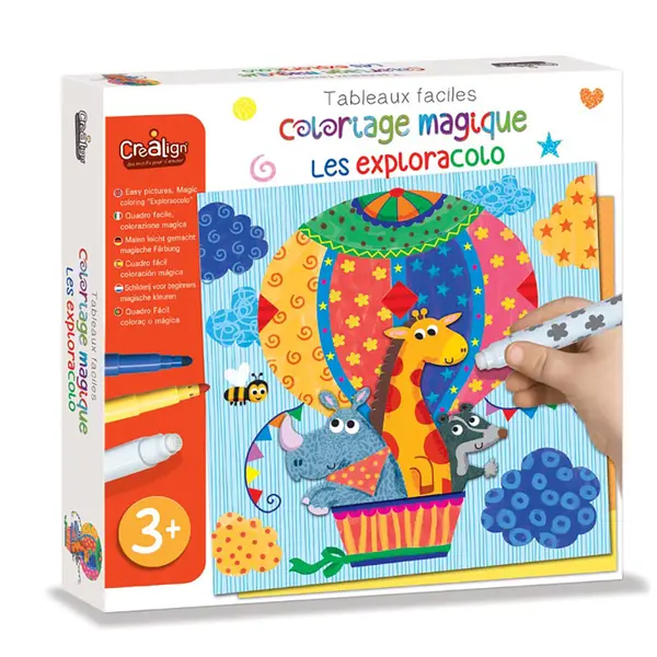 244519-EC Kreativni set čarobne boje CREALIGN Životinje istraživači P5