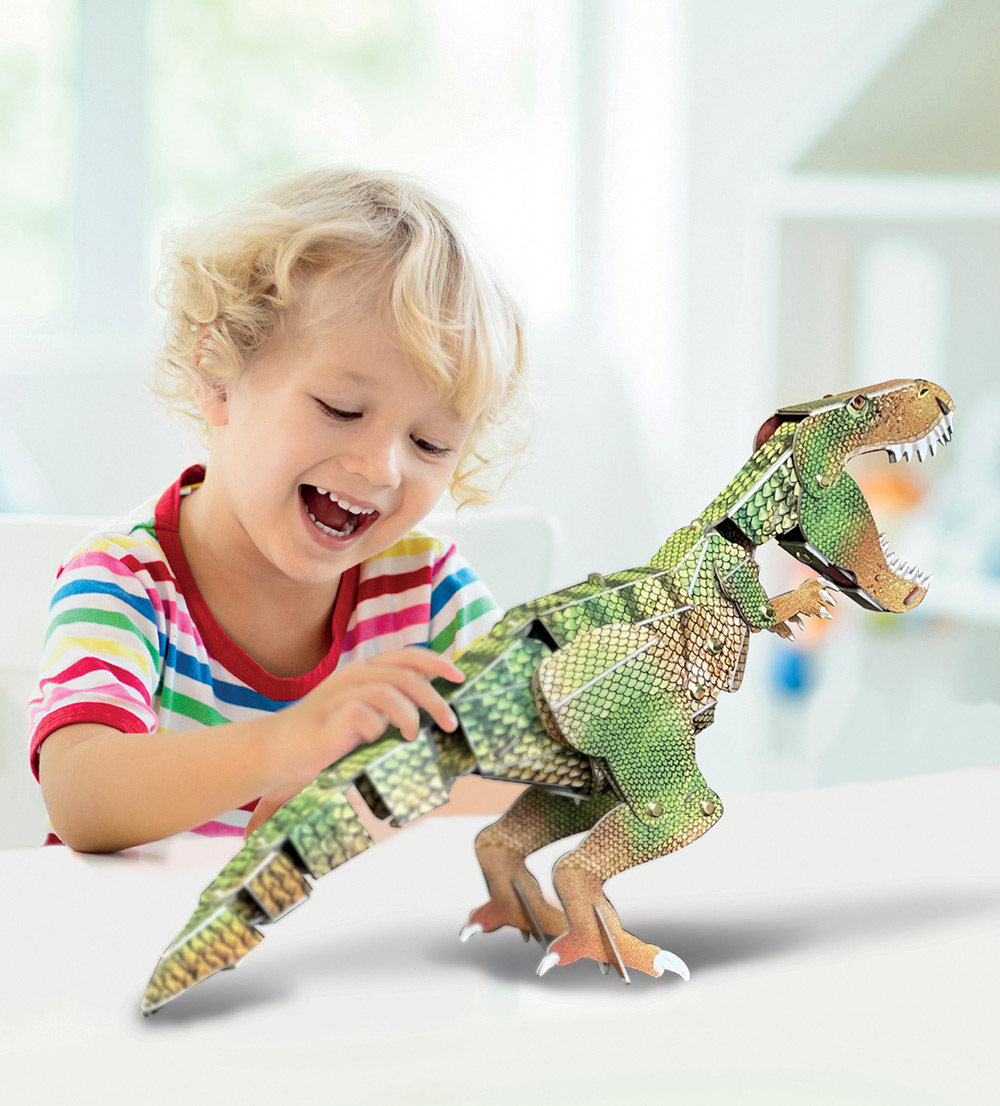 244577-EC Kreativni set 3D maketa CREALIGN T-rex P5