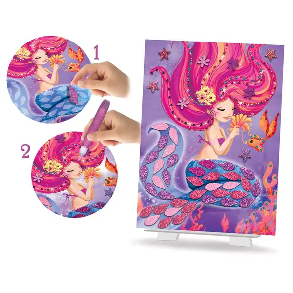 244581-EC Kreativni set slika sa gliterima CREALIGN Sirene P5
