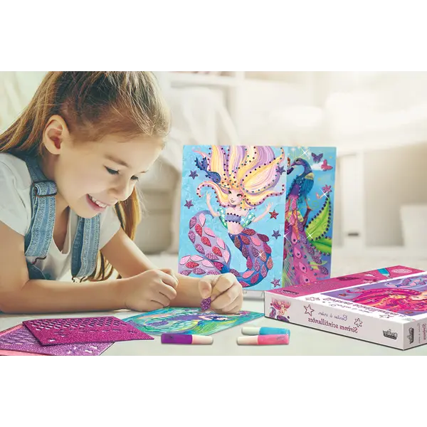 244581-EC Kreativni set slika sa gliterima CREALIGN Sirene P5