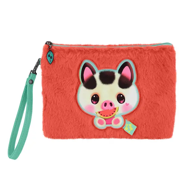245769-EC Torbica toaletna Bangoberry Piggy Pig sa krznom P3
