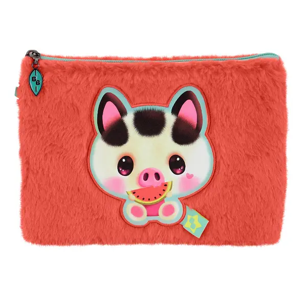 245769-EC Torbica toaletna Bangoberry Piggy Pig sa krznom P3