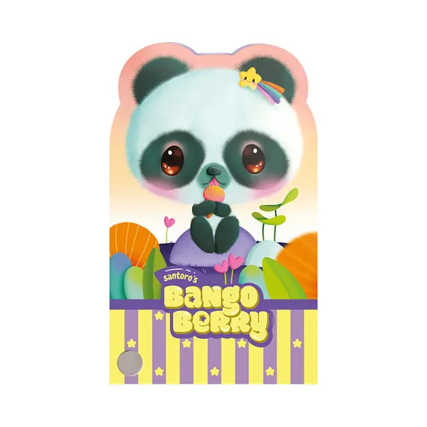 245796-EC Notes za bilješke Bangoberry Pally Panda & Piggy Pig 150 str. 7.4x12.3 sort P16
