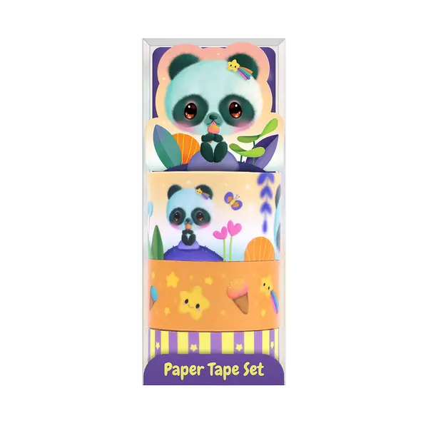 245799-EC Selotejp višebojni 3/1 Bangoberry Pally Panda & Piggy Pig sort P12