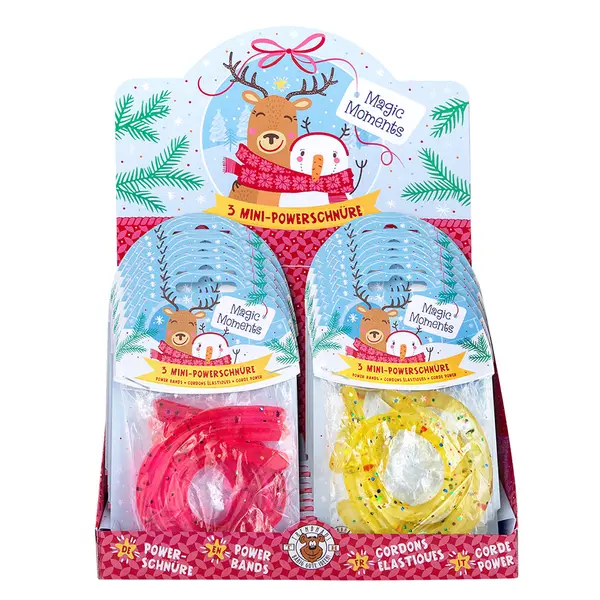 243086-EC Traka s gliterima rastezljiva MAGIC MOMENTS,set 3 kom,sort P16/128 Netto