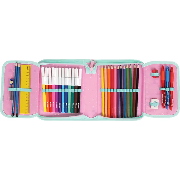 245098-EC Pernica jednostruka 2 preklopa BIG Karbon A GIRL’S WORLD sa priborom P40