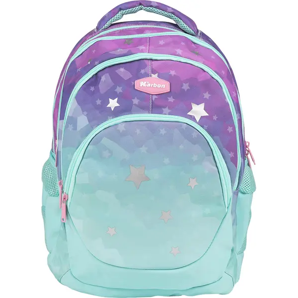 245212-EC Ruksak Karbon 4 ZIP SHINY STARS P10